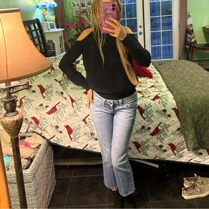 Paige premium denim Pico Jeans 28 cropped straight leg light wash Pants